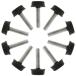 uxcell ɲ ٥󥰥եå M6x24x18mm ȶ 饤 ơ֥  եץƥ 10