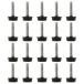 uxcell ٥󥰥եå M6 x 24 x 18mm ȶ 饤 ơ֥  եץƥ 20