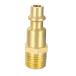uxcell Quick переходник воздушный Quick Connect соединительная муфта 6.35mm NPT мужской винт штекер 