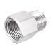 uxcell труба фитинг адаптор снижение 1/2 NPT мужской -1/2 Gme Spy p фитинг адаптор снижение манометр нержавеющая сталь сталь 