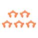 uxcelllabo joint зажим пластик 34/28 кроме того, 34/45 стекло конус joint для labo коннектор orange 5 шт 