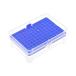 uxcell пипетка chip box 96 well поли Pro pi Len chip держатель container 10μlpipeta- для 4.5mm дыра диаметр голубой 