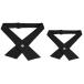 uxcell Allegra K настройка возможность бабочка галстук школа форма бабочка галстук 2 шт женский черный *2 one размер 