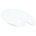 uxcell PATIKIL 400mm x 300mm paint tray Palette . round shape watercolor gouache DIY art picture for clear 