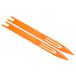 uxcell PATIKIL net needle Shuttle 270 x 23 x 5.3mm 10# 2 ps plastic . net repair line kit repair tool orange 