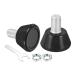 PATIKIL ролик skate to- Stop 15.5mm болт имеется 1 пара 82A ролик skate аксессуары для замены черный 