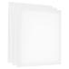 uxcell PATIKIL картина парусина panel 3 шт 30x30cm прямоугольный дерево рама масло темпе la. для белый 