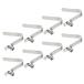 PATIKIL 5.5x3.8mm байдарка лопасть зажим 8 штук входит paul (pole) кнопка кнопка springs зажим сталь средний пустой кнопка locking камера 