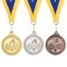 PATIKIL 50 mm булавка pon медаль 3 шт настольный теннис . медаль комплект золотой серебряный медь медаль лента имеется голубой желтый игра спорт для соревнований 