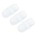 uxcell магнитный стержень мешалки общая длина 10mm лента кольцо PTFE покрытие магнит белый labo для 3 штук входит 