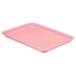 PATIKIL 15x10" быстрый капот tray пластиковый повторный использование возможный многоцелевой . прямоугольный sa- ведро g tray Cafe терьер кухня для розовый цвет 