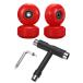 PATIKIL 52mm 95A скейтборд колесо ( подшипник имеется ) 4 шт. комплект Street колесо скейтборд Trick Cruiser колесо 