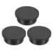 uxcell PATIKIL 35.3 mm диаметр резина отверстие штекер 34-35mm дыра . подходящий силикон Raver раунд отверстие стопор чёрный 3 штук входит 