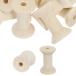PATIKIL из дерева. пустой. spool 3.1"x1.7" 3 шт. комплект не готовый. из дерева нить наматывать spool природа . тросик плетеный катушка рукоделие вышивка дерево. цвет 