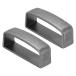 PATIKIL 1 1/2"40mm ремень петля keeper 2 штук входит сплав ремень ремешок кольцо мужской пряжка DIY craft ремень для ремонта светло-серебристый to