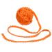 uxcell 10 ярд. pompon отделка лента 0.5" ширина. orange pompon мяч бахрома отделка ткань отделка лента 