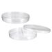 PATIKIL 2 шт 90mm/3.5 дюймовый пластик petoli тарелка ( крышка имеется ),3.. перегородка . культура тарелка организация разведение plate, эксперимент для labo наука, прозрачный <b