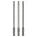 uxcell 3��T25�g���N�X�w�b�h�X�N�����[�h���C�o�[�r�b�g1/4"�w�b�N�X�V�����N4.3"�i110mm�j�����C�m�[�z�[����[�^���p�[�v���[�t6�p