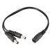 uxcell CCTV растягивание кабель 20cm 5.5 x 2.1mm DC мужской . женский kopa- адаптор CCTV камера для 