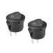 uxcell åå ץ饹å ֥å ܡȥȥ륹å 2ԥ ON/OFF AC250V/6A 125V/10A 2