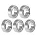 uxcell ܡ٥ 롼֥٥ 440Cƥ쥹 ֥륷 SMR138ZZ 8mmx 13 mmx 4mm 5