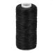 uxcell кожа швейная нить 55 ярд 150D/1mm полиэстер воск код рука .. для черный 