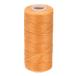 uxcell кожа швейная нить полиэстер воск код рука .. для 55 ярд 150D/1mm orange 