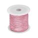 uxcell 1 шт нейлон бисер нить .. шнур 0.6mm 50 ярд сборник комплект нейлоновый атлас шнур браслет колье комплект . шнур o- Kid розовый 