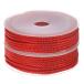 uxcell кручение нейлон лен шнурок Be DIN g код 3mm 7M супер мощный с вязкой нейлон -тактный кольцо craft красный 2 шт 
