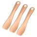 VOCOSTE макияж для шпатель косметика ложка Mini ложка для лица косметика крем цинк сплав Heart type 60x12.5mm 3 шт? золотой цвет 
