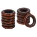 uxcell 12�Z�b�g 30mm �V�R�؃����O 6mm �ؐ��T�[�N�� DIY�N���t�g �҂ݕ� �}�N���� �y���_���g��� �_�[�N�R�[�q�[�F