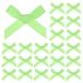 M METERXITY 100 упаковка Mini craft лента bow 1x1.6" в клетку ткань атлас лента bow btik craft DIY/ уход 