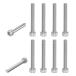 M METERXITY 10 шт упаковка. гнездо head колпак болт M5x40mm 0.8mm pitch кнопка head гнездо болт 304 нержавеющая сталь he
