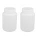 uxcell HDPE�ܥȥ� ������ܥȥ� �ڥåȥܥȥ� DIY�ץ��������� 500ml ���55mm 2������