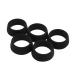 uxcell стойка сиденья кольцо велосипед для 30-34mm водонепроницаемый силикон кольцо стойка сиденья пыль покрытие черный 5 штук входит 