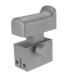 uxcell ư񥹥å ץ饹å ° 125/150 AC250V 8A 54 x 41 x 29mm 1