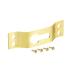 uxcell ключ дыра висячий plate 64 mm x 20 mm крюк винт имеется рама для золотой 10 штук входит 