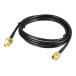 uxcell RP-SMA����-RP-SMA����ƥʥ����֥� ����ƥʱ�Ĺ�����֥� ̵��LAN��Ĺ�����֥� 1������ 3.3 Feet