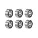 uxcell 62202-2RS глубокий паз мяч подшипник Stan булавка g стальной 15x35x14mm двойной защита Z2 ABEC1 6 штук входит 