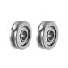 uxcell 603 U¥ܡȥåɥ٥ 3x10x3 mm ֥᥿륷ɡGCr15˥ॹ٥ 2