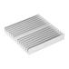 uxcell flat line линия nochi теплоотвод 60 x 60 x 10mm MOS GPU IC chip для серебряный 