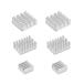 uxcell теплоотвод сам клейкая лента кондиционер 14x14x6mm 14x10x6mm 9x9x5mm 2 комплект 6 штук входит 