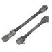 X AUTOHAUX мотоцикл неразрезной мост 9.5 mm колесо ступица axle передний задний мост solid вал велосипед для metal 1 комплект 