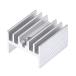 uxcell теплоотвод aluminium производства теплоотвод 16x15x10mm TO-220 охлаждающий для MOSFET транзистор диод 20 шт 