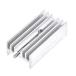 uxcell теплоотвод aluminium производства теплоотвод 30x15x10mm TO-220 охлаждающий для MOSFET aluminium сплав 20 штук входит 