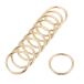 uxcell уплотнительное кольцо металл ремешок сумка ремень DIY craft для Gold цветный внутренний диаметр 25 mm 10 шт 