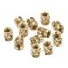 uxcell åȥ󥵡ȥʥå M4 x 7mm L x 6mm OD ᥹å ֥饹 ߥʥå 30