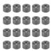 X AUTOHAUX �z�C�[�����b�N���O�{���g�i�b�g�J�o�[�L���b�v 17 mm���a ��̏����c�[���t�� VW�ɑΉ� 20�� �u���b�N
