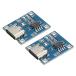 uxcell TP4056 TYPE-C USB 4.5-5.5V 1A 18650 ӽ ⥸塼 ťܡ 2Ĥݸǽ 2