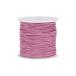 uxcell nylon code DIY satin -stroke ring craft wire. making plastic spool attaching 45m rose pink 
